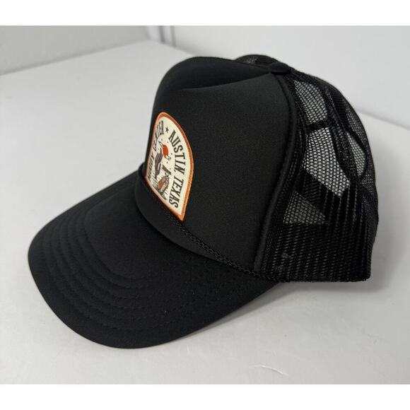 ACL Moody Center Austin Texas Trucker Hat Black Mesh Snapback Cap Unisex ATX - Picture 3 of 5